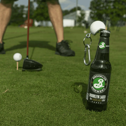 Titleist Golf Ball Bottle Opener Made from a REAL Golf Ball, Clips to Golf Bag or Makes a Good Keychain