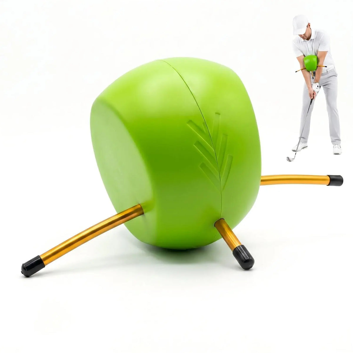 Golf Swing Trainer Ball, Arm Connection Training Aid for Better Posture, Swing Control & Consistency, Golf Practice Tool for Men & Women