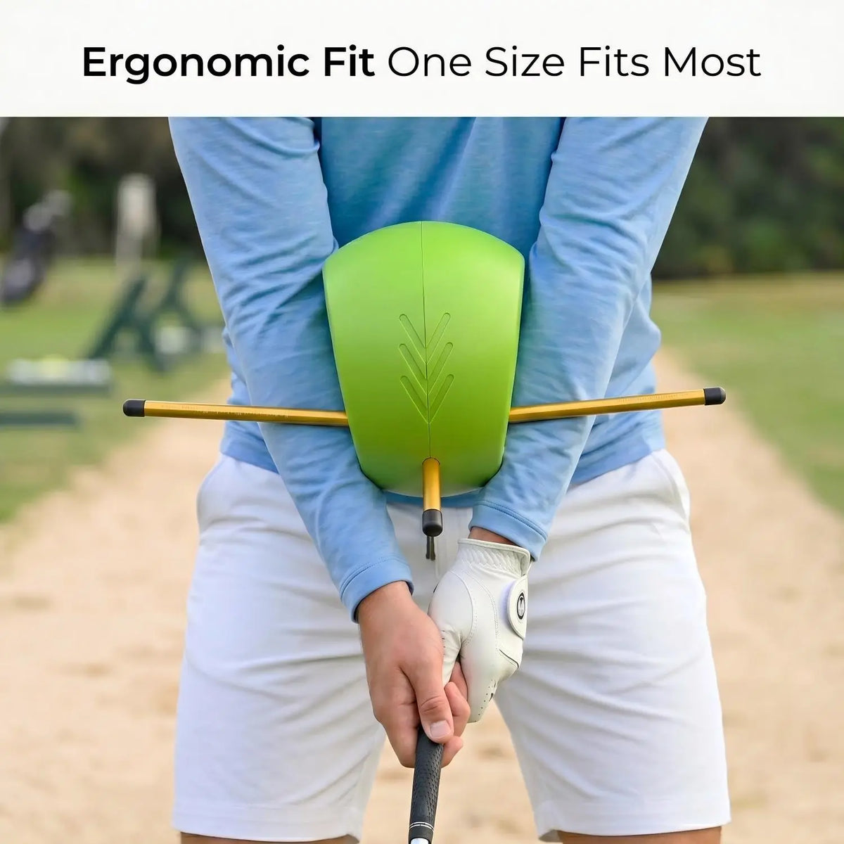 Golf Swing Trainer Ball, Arm Connection Training Aid for Better Posture, Swing Control & Consistency, Golf Practice Tool for Men & Women
