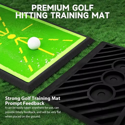 Golf Practice Mat, 17"X12" Sports Mat with Swing Path Feedback Detection, Indoor/Outdoor Training for Chipping & Driving, Golf Accessories by Summerwi, Practice Golf Mats