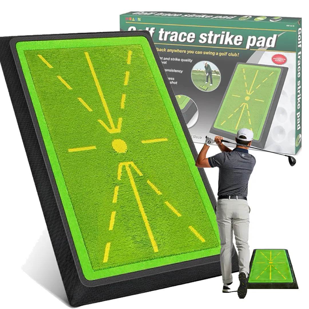 Golf Practice Mat, 17"X12" Sports Mat with Swing Path Feedback Detection, Indoor/Outdoor Training for Chipping & Driving, Golf Accessories by Summerwi, Practice Golf Mats
